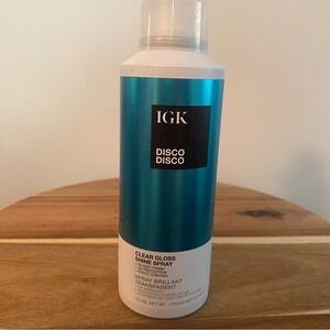 IGK Disco Disco Clear Gloss Shine Spray 5.3 Oz NEW